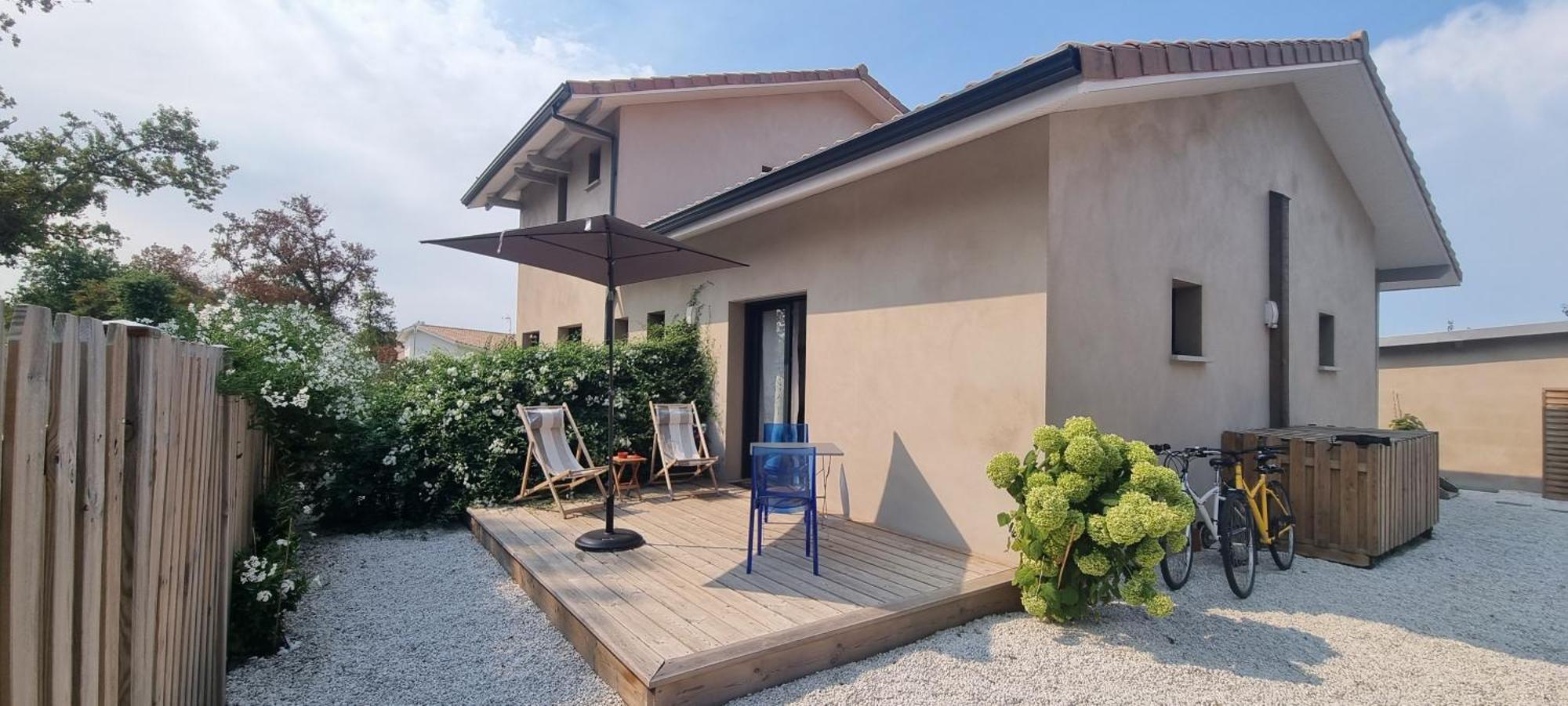 La Maison Du Cotton- Gite Bio-Climatique Andernos-les-Bains Exterior foto
